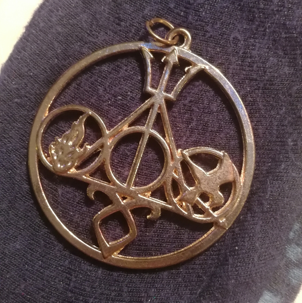 Book Lover's Necklace Pendant